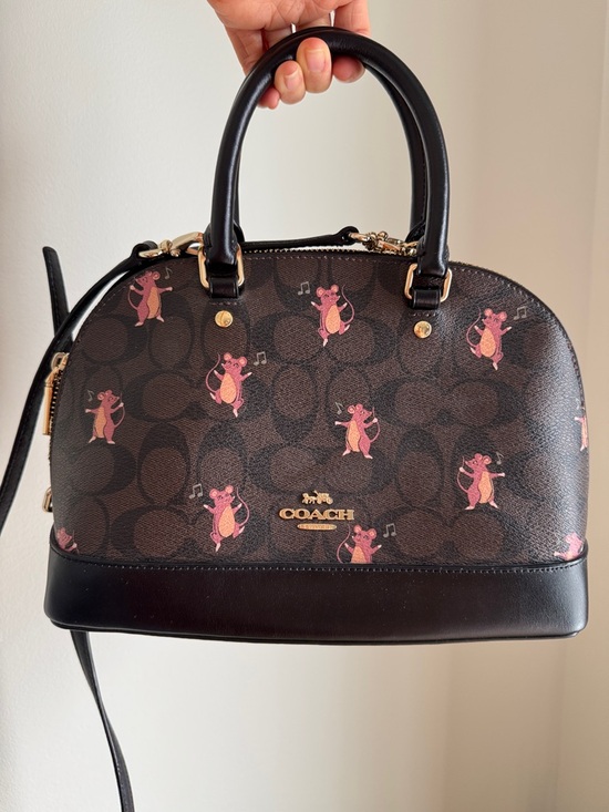Coach Handbags - Coach Mini Sierra Satchel - Party Mouse